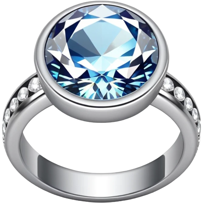 glitter ring diamond emoji