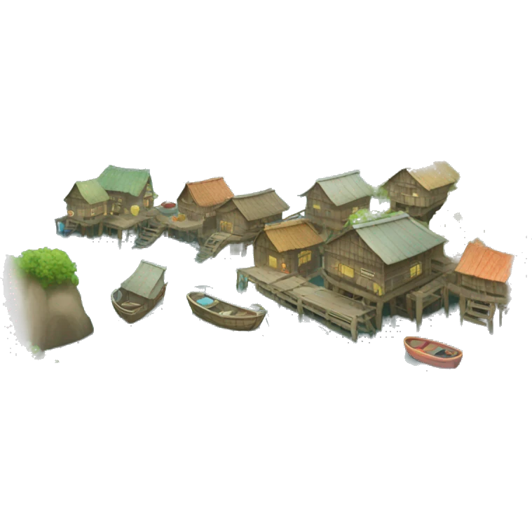  fishing village emoji