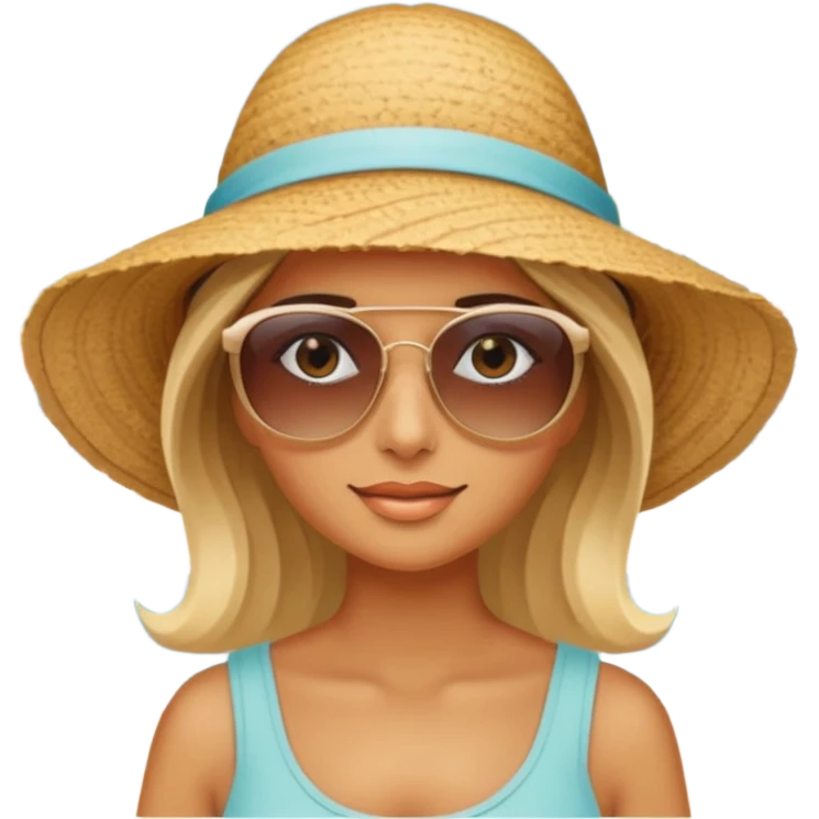 Coastal Town woman emoji
