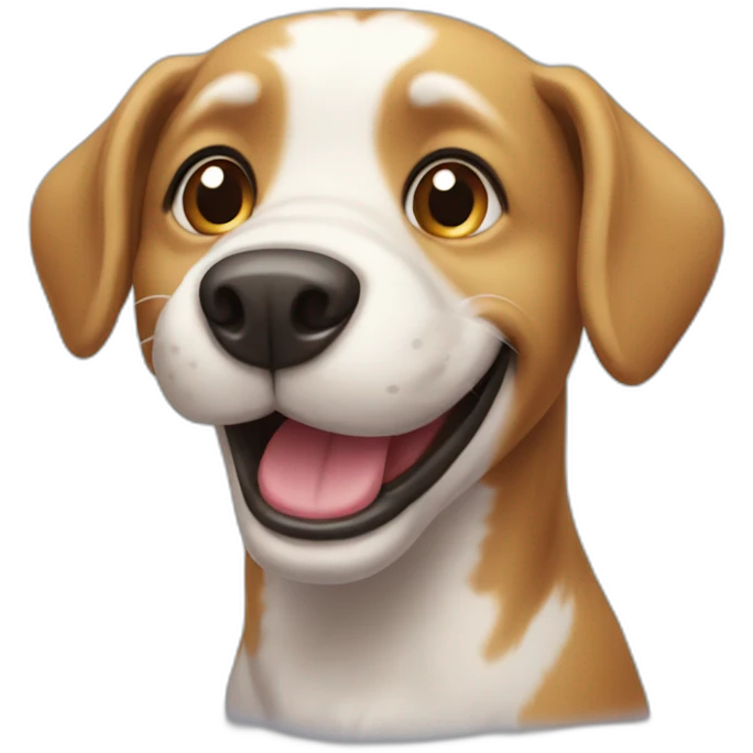 happy dog emoji