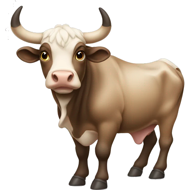 young Bull  emoji