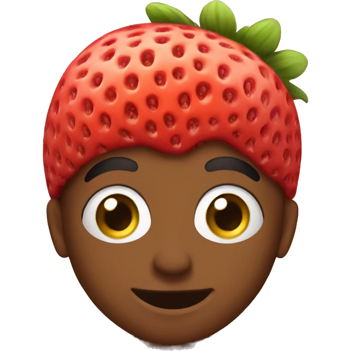Strawberry dream emoji