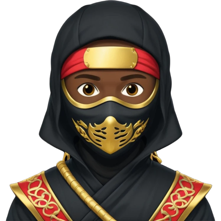 This 🥷🏻 for this 🫅🏽 emoji