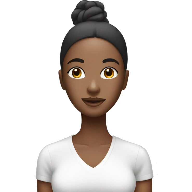 Clean Girl with Face mask Skincare  emoji