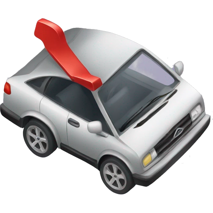 Car accelerator pedal emoji