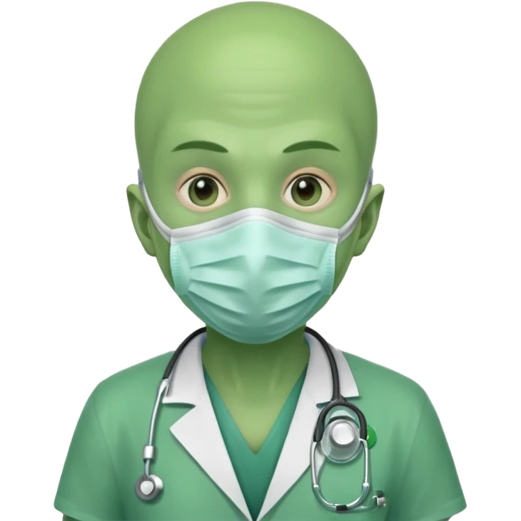 alien doctor emoji