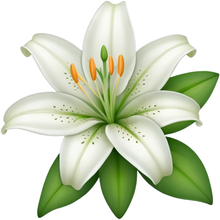 Lily flower  emoji