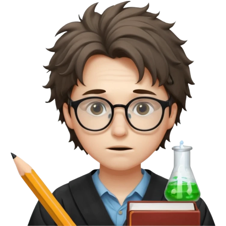 a very exhausted graduate student studying statistical physics emoji