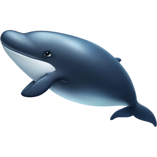 Baby whale emoji