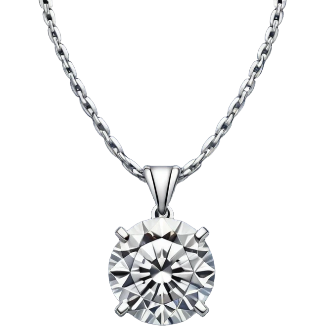 luxury diamond necklace on a pillow  emoji