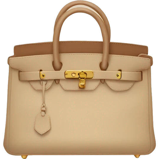 Beige Birkin emoji