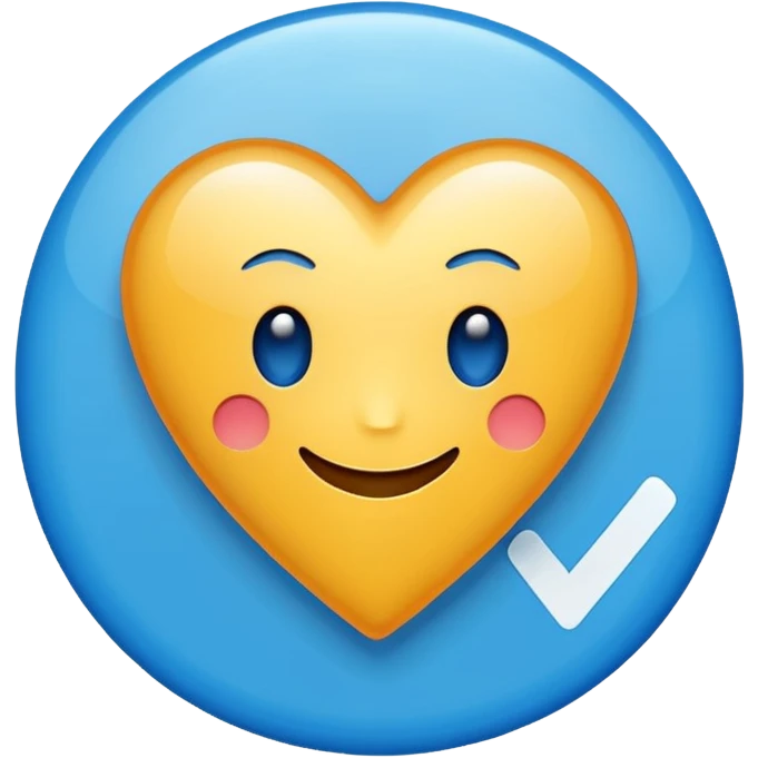 tiktok mavi tik emoji