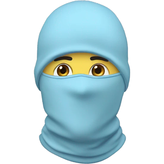 Hat-balaclava-pastel-blue-shade emoji