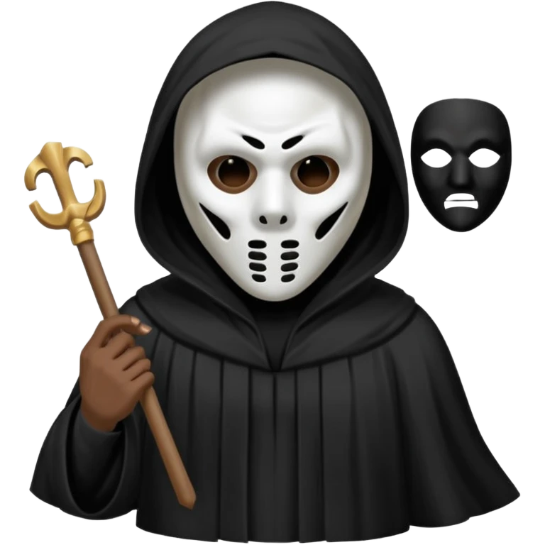 Ghostface from the Scream movie emoji