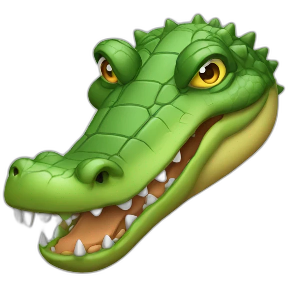 crocodile fumeur emoji