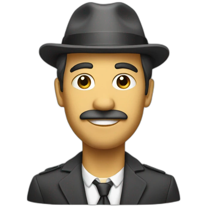 homme trompette emoji