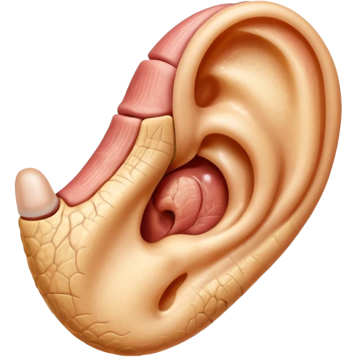 Human ear emoji