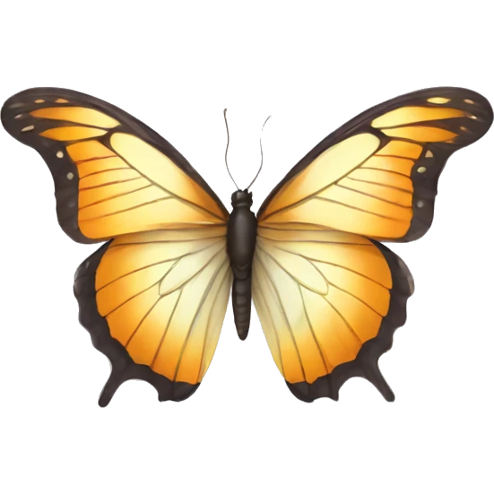 elegant butterfly lines emoji