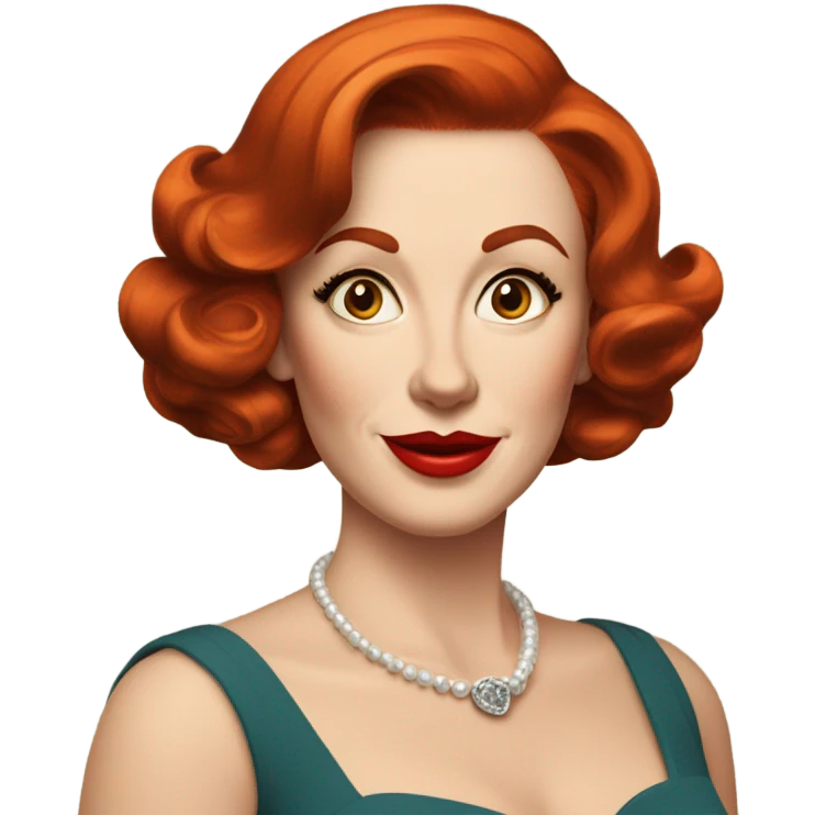 40 year old red head from 1955  emoji