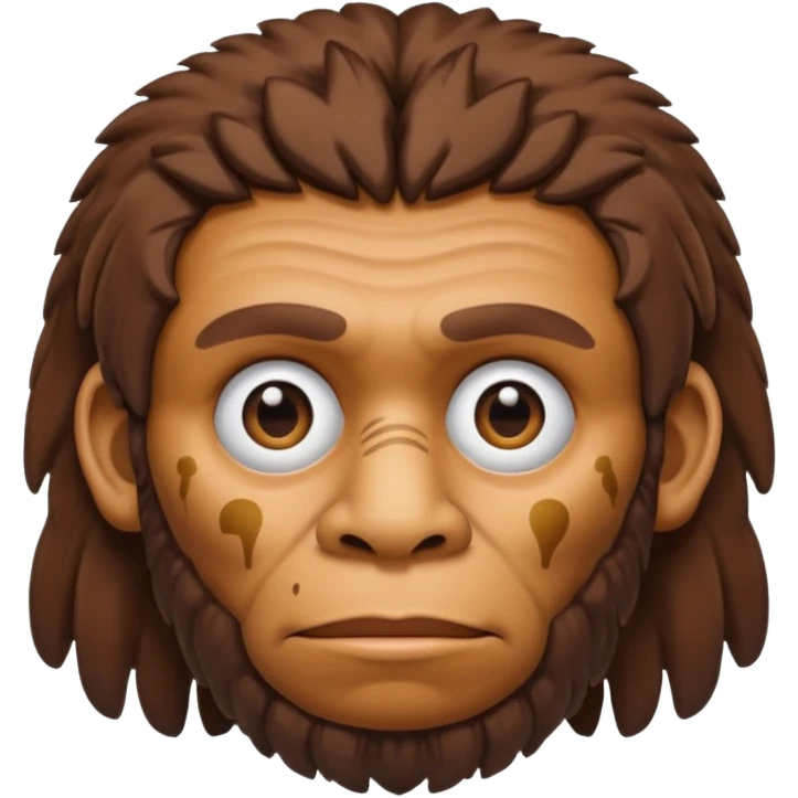 neanderthal con emojis de dolares en los ojos emoji