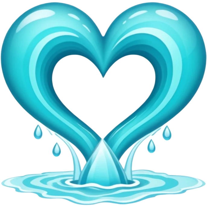 ocean heart emoji