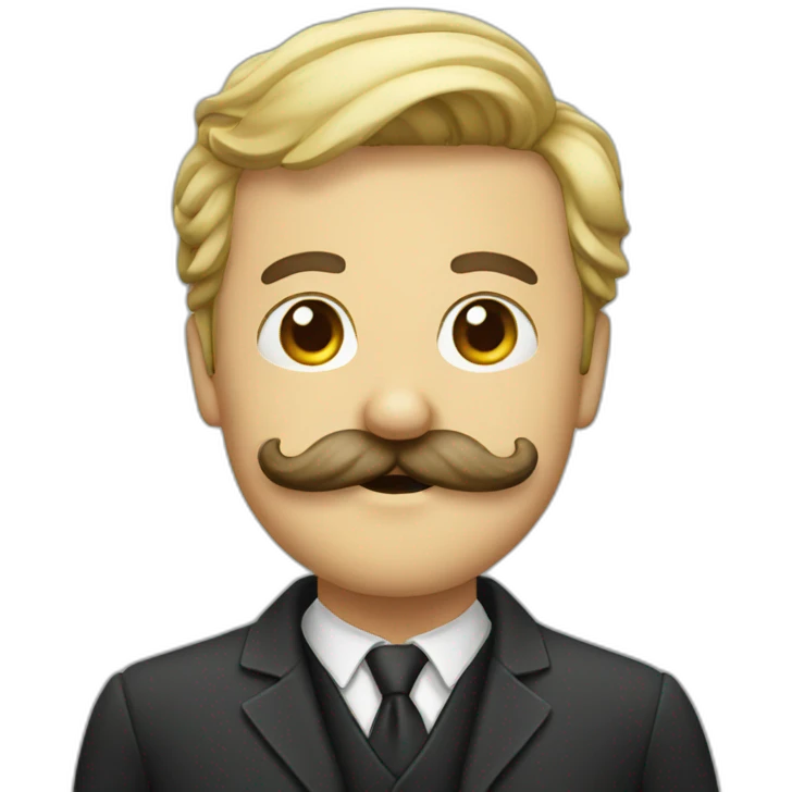 Moustache emoji