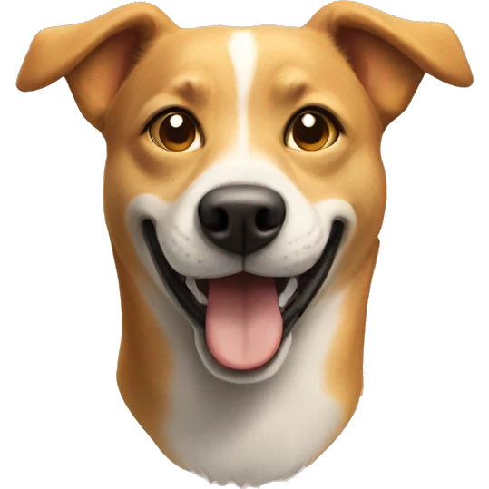 Dog sun emoji