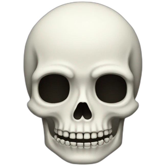 Sans the skeleton emoji