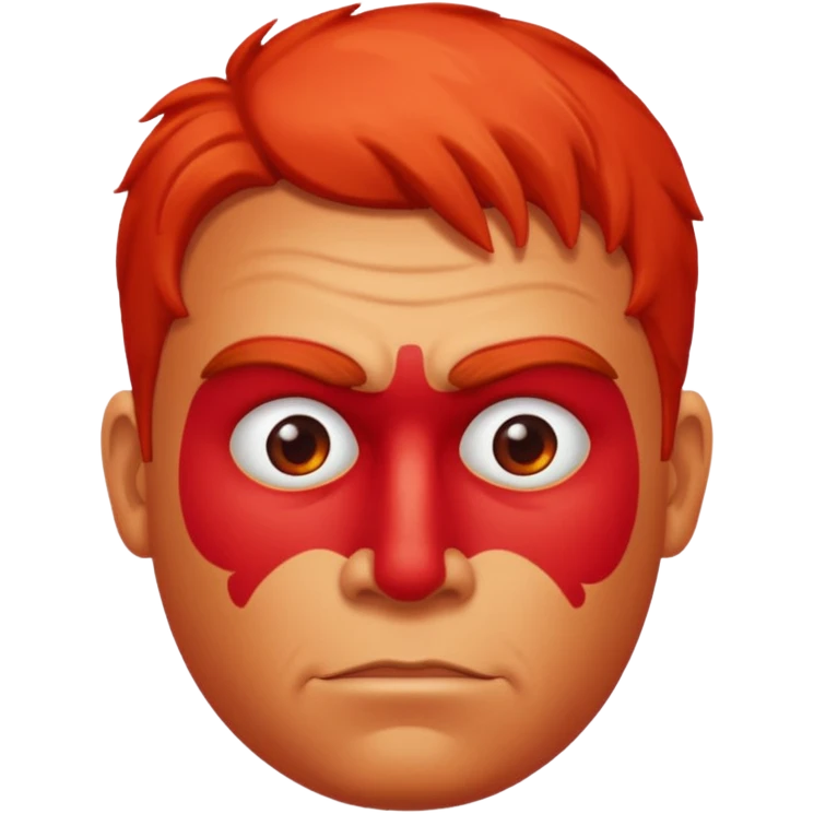 Doug sunburnt emoji