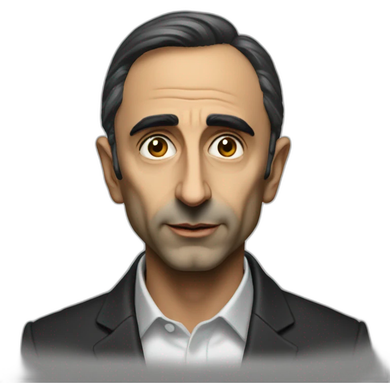 Eric Zemmour noir emoji
