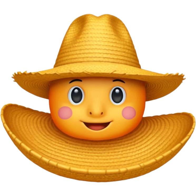 Caballito de mar con sombrero emoji