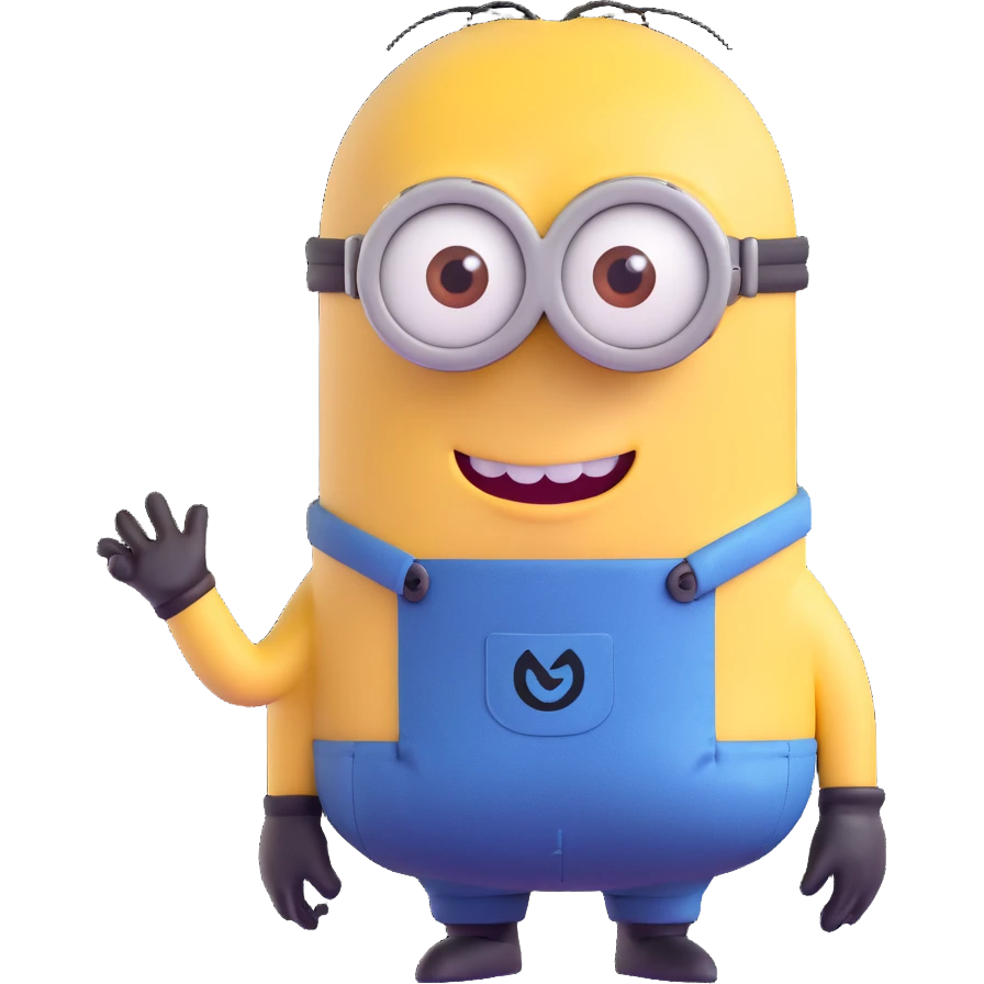 Minion Kevin character emoji