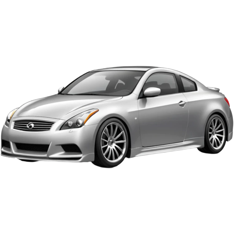 G37 coupe car lowered with mags emoji