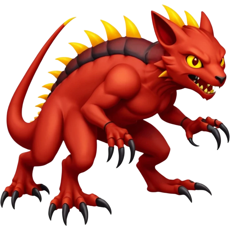 Blodig-Fakémon-hybrid-creature (full body)  emoji