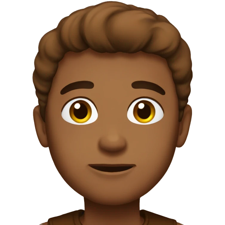 Brown aesthetic  emoji