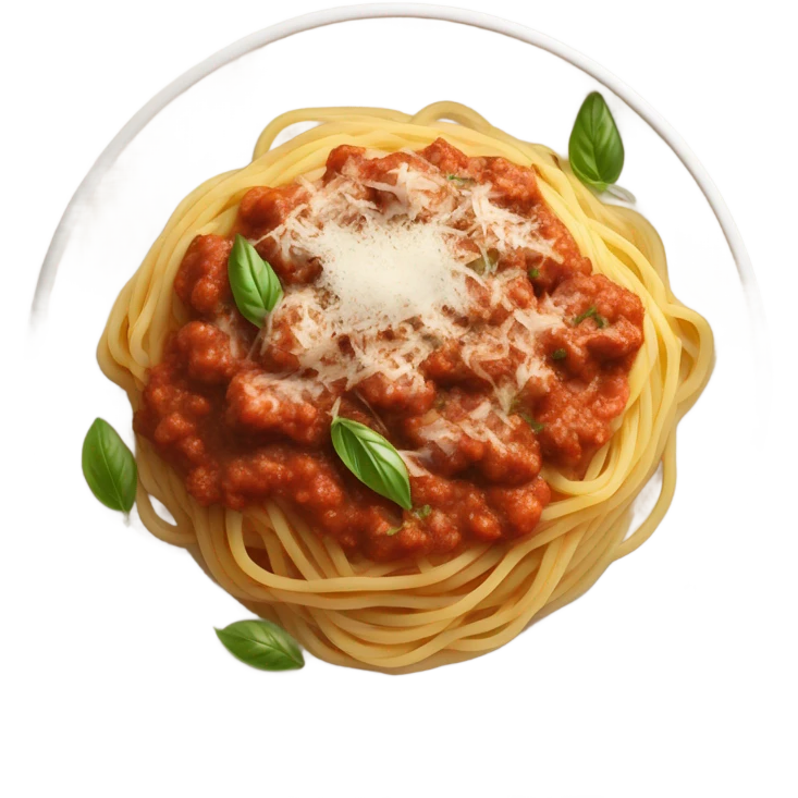 Spaghetti Bolognese emoji