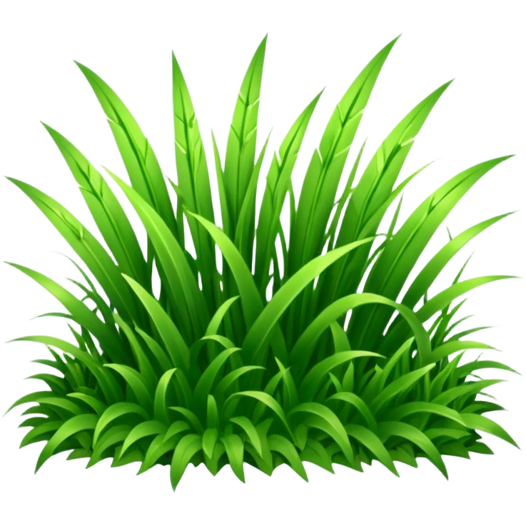 green grass emoji