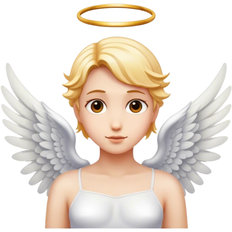 me with angel wings emoji
