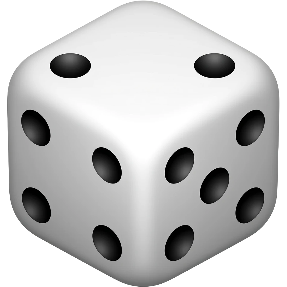 Dice emoji