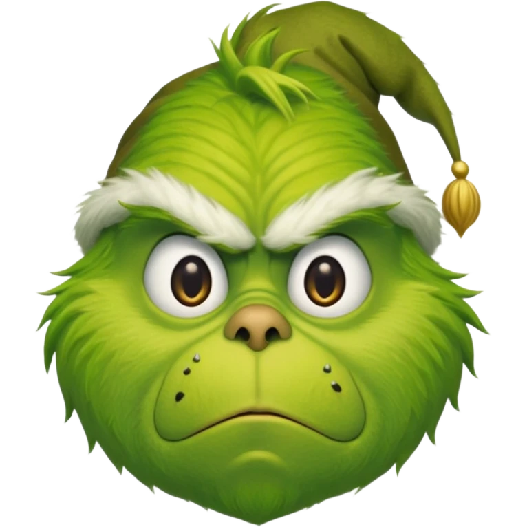 Sneaking grinch emoji