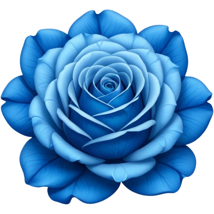 i need this type of blue flower  🌹  but the red prt should be blue emoji
