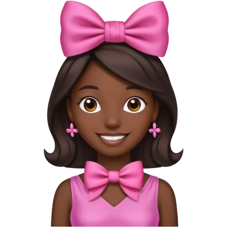 👩🏽 give me this emoji. But add a bow on the side of her head don’t add body just the head emoji