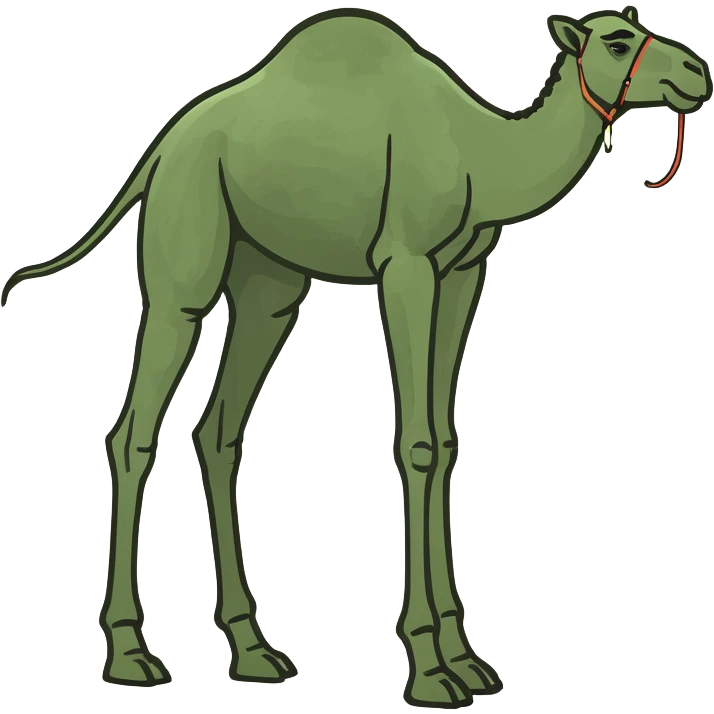 Camel leg emoji