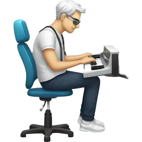 eletricista apontando para o lado emoji