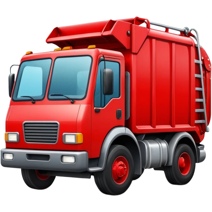 garbage truck italy emoji