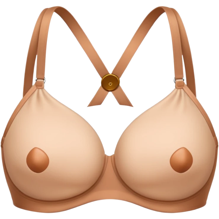 SUJETADOR BASICO COLOR CARNE emoji