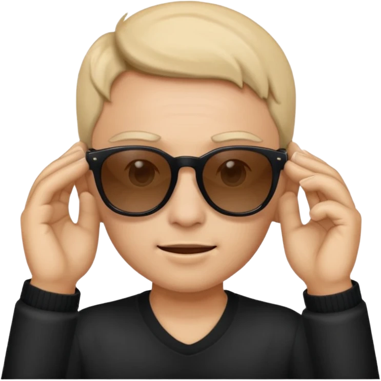 🫩🕶️🤏 emoji