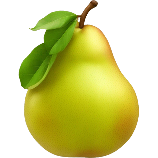Nashi pear emoji