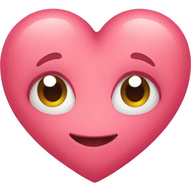 Cute heart emoji