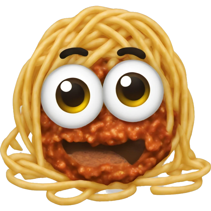 Spaghetti Bolognese emoji
